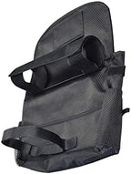 AlveyTech Saddle Bag for Mobility Scooter, Wheelchair, & Electric Power Chair (Small, Black) - Accessories Holder Armrest Side Pouch Storage Organizer Bags for Adults, Water-Resistant, Easy Install