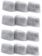 Cuisinart Compatible Activated Charcoal Water Filter Replacement - Universal Fit All Cuisinart and Braun Coffee Makers - Pure and Refresh Taste (12 Pack)