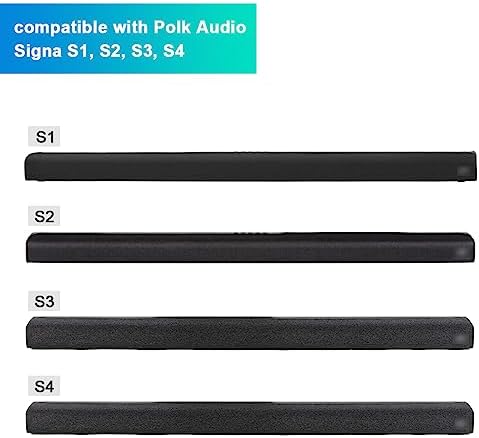 Polk Audio Universal Soundbar Remote Control Replacement for Signa S1, S2, S3, S4 Ultra-Slim Sound Bar