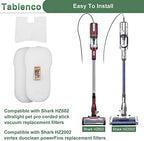 for Shark HZ602 Filter Replacement Ultralight Pet Pro Corded Stick Vacuum and HZ2002 Vertex DuoClean PowerFins fit HZ2000 HZ251 HZ250 HH200 HH202,4 Foam Felt 4 Motor Kit (No cleaning brush)