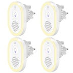 2024 Upgraded Ultrasonic Pest Repeller, Indoor Pest Repellent 4 Packs, Electronic Plug in Pest Control for Roach, Ant, Rodent, Mouse, Bugs, Mosquito, Spider Repellent for House, Garage, Wareh