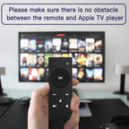 MYHGRC-Replacement Apple Remote for Apple TV/Apple TV 4K/HD/Gen 1 2 3 4th, Compatible with A1294 A1218/MA711 A1378/MC572 A1427/MD199 A1625/MGY52/MLNC2 A1842/MQD22/MP7P2(No Voice Button)