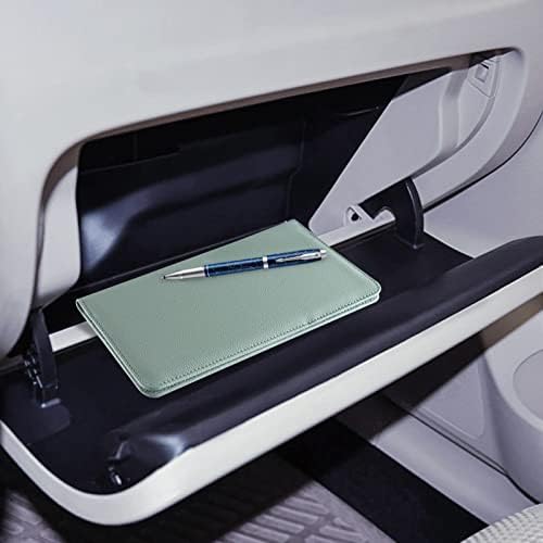 CoBak Car Registration and Insurance Holder - Vehicle Glove Box Car Organizer,Auto Truck Comparment Accessories Case with Magnetic Closure for Essential Document,Driver License,Cards