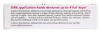 Cushion Grip Thermoplastic Denture Adhesive for Refitting and Tightening Loose Dentures [Not a Glue Adhesive, Acts Like a Soft Reliner] (1 Oz) Hold Dentures for Up to 4 Days.
