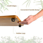 Compatible with Ninja Foodi SP101 SP301 Cutting Board, Heat Resistant Space Save Board for Ninja Air Fryer Flip up Ninja Foodi SP101 Accessories, Bamboo