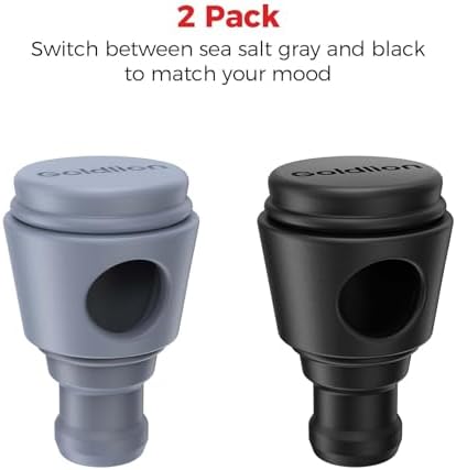 Goldlion Adjustable Steam Release Valve Compatible with Ninja Crockpot Slow Cooker - Steam Control Plug & Pressure Seal Accessories for Ninja Foodi Possiblecooker Pro, 2 Pack