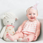 WAOUH Half Birthday Hat - Bow Cake Smash Crown for 6 Month Baby, Mini Photo Prop