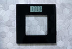 Extra Wide Glass Talking Digital Scale | The Bathroom Scale That Talks | Accurate Visual & Voice Display Digital Scale for Body Weight | 395 Pounds Max | Wide Width Tamper Glass | Large LCD Display
