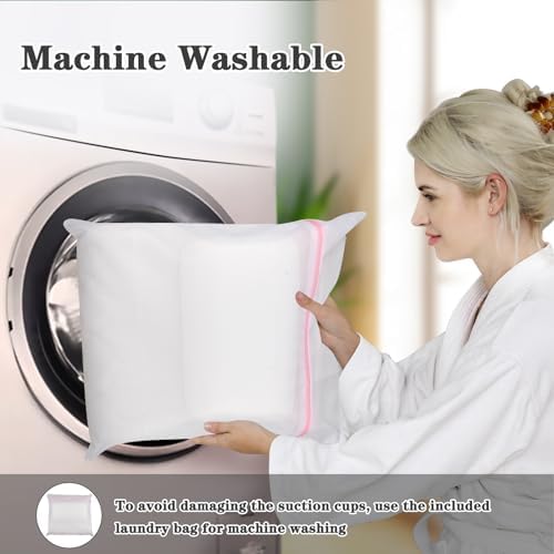 Full Body Bath Pillow, Spa Bath Pillows for Tub Neck and Back Support, Luxury Bath Tub Pillow with Laundry Bag, Bathtub Accessories for Women Relaxing