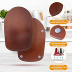 Mixer Slider Mat for Tilt Head Kitchen Aid 4.5-5 Qt Stand Mixer, Appliance sliding mat for kitchenaid Artisan 4.5-5 Qt, Kitchen Countertop Storage Accessories Moving Tray attachments (Dark Brown)