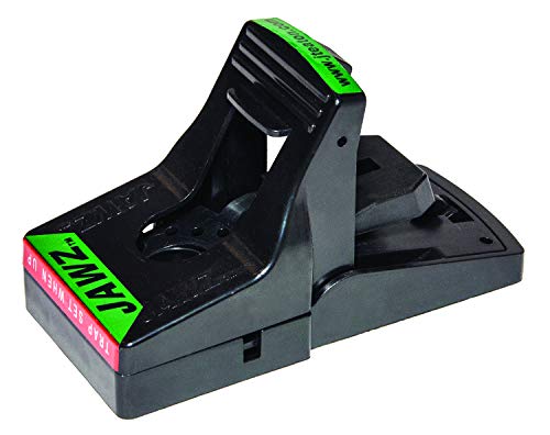 JT Eaton 410BULK Jawz Plastic Rat Trap, for Solid or Liquid Bait (Pack of 12)