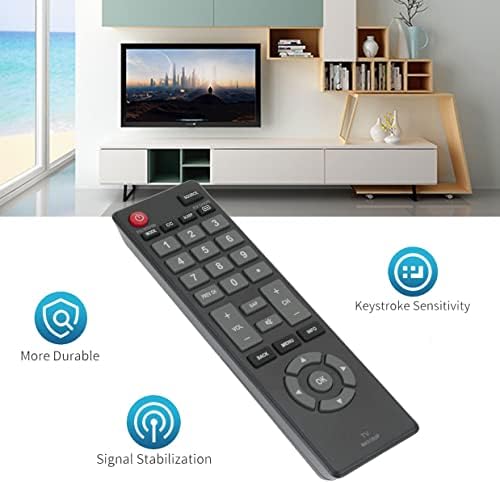 Replacement Remote Control for Sanyo TV NH316UD FW32D06F FW32D06F-B FW40D48F FW40D36F FW40D36F-B FW43D25F FW50D36F FW55D25F FW55D25F-B
