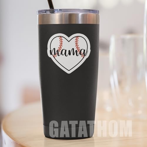 (3Pcs) Baseball Mama Sticker Baseball Mom Sticker Baseball Mom Accessories Baseball Stickers Baseball Decal, Waterproof Vinyl Decal for Books Laptops Phones Tumblers Water Bottles, 3 x 2.8 Inch