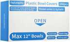 100pcs Bowl Covers Bread Proofing, Fits Bowls up to 12", Shower Caps Sourdough Bread Baking Supplies accessories, Sourdough Proofing Covers, BPA Free, Food Grade