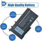 Dentsing 11.4V 51Wh 93FTF Laptop Battery Replacement For Dell Precision 15 3520 Latitude E5480 E5580 E5590 5280 Series Notebook D4CMT