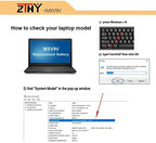 ZTHY MXV9V Laptop Battery Replacement for Dell Latitude 5300 5310 7300 7400, Latitude 5300/5310 2-in-1, Inspiron 7300/7306 2-in-1 Black Series P96G P97G P99G P100G 5VC2M 829MX 0829MX 7.6V 60Wh 4-Cell