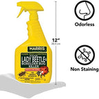 Harris Asian Lady Beetle and Box Elder Killer, Liquid Spray with Odorless and Non-Staining Extended Residual Kill Formula (32oz)