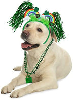 Winlyn 58 Pcs St. Patrick's Day Novelty Jewelry Assortment: Necklaces, Head Boppers, Bracelets, Mustaches, Tattoos & Accessories for St. Patty's Day Irish Party Decor