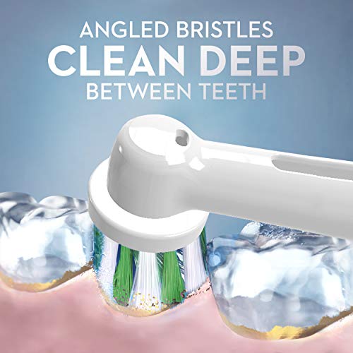 Oral-B CrossAction Electric Toothbrush Replacement Brush Heads Refill, 5 Count