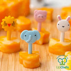 Complete Bento Lunch Box Supplies and Accessories For Kids - Sandwich Cutter and Bread Crust Shape Remover - Mini Vegetable Fruit Shapes cookie cutters - Silicone Cup Dividers - FREE Food Pick forks