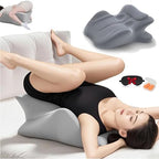 Arcova Sweet Spot Pillow, 27 Degree Couples Pillow for Couples Sweet Spot Intimacy Pillows, Maintains Perfect 27 Angle Every Time, Firm Foam That Won’t Shift, Waterproof & Washable Cover (Gray)