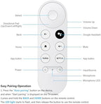 Replacement Voice Remote for Google Chromecast TV, Remote Control for G9N9N, GA01409-US, GA01920-US, GA01919-US, GA01923-US, GA02463