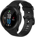 ISABAKE Band for Garmin Forerunner 935/Forerunner 945/955/965/Forerunner 745,Compatible with Fenix 5/ Fenix 5plus/ Fenix 6/ Fenix 6 Pro/Approach S60,Soft Silicone 22mm Replacement Bands