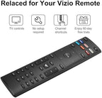 Remote for Vizio Smart TV Remote, 2-Pack Universal Replacement Control for Vizio Remote, Control for Vizio TV Remote Compatible for VIZIO All LED LCD HD 4K UHD HDR Smart TV