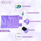 REVIX XL Knee Ice Wrap Around Entire Knee, Gel Ice Pack for Knee Replacement Surgery, Injuries, Meniscus Tear, Arthritis, Swelling, Bruises, Knee Pain Relief, Purple