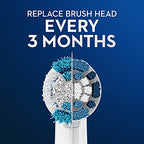 Oral-B Precision Clean Replacement Brush Heads for an Oral-B Electric Toothbrush, Pack of 6