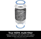 Shark Air Purifier Replacement Filter with Anti-Allergen HEPA, Advanced Odor Lock, Compatible with HP100 Series, White, HE1FKPET