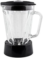 Replacement Parts 5cups Glass jar with SPB-7CH-LR Collar Collar and blade,Compatible with Cuisinart Blender