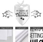 My Parents are Getting Me a Human Dog Pregnancy Announcement Bandana Pregnancy Dog Bandana for Dogs Pet Accessories for Dog Lovers Pregnancy Reveal Ideas