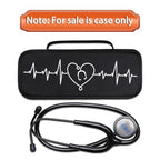 LTGEM Stethoscope Case for 3M Littmann Cardiology III,II,IV,3M Littmann Master Cardiology/MDF MDOne Stainless Steel Stethoscope Nurse Accessories and Medical Equipment (Deep Pink Infrared+Pink Inner)