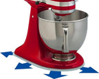 MIMORE Mixer Slider Mat for KitchenAid Stand Mixer 4.5-5 QT Tilt Head, Mixer Mat Compatible with Classic 4.5 QT KitchenAid Mixer Accessories 5 QT Artisan Kitchen Aid Mixer Slider Mat, Clear