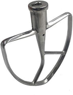 Replacement parts,Stainless steel Flat Beater Attachment,compatible with Kitchenaid 6Qt，7 Qt and 8 Quart Stand Mixers(KP26M1, KP26M1XFQ,KSM7990, KSM7581,KSM8990ER0, KSM8990ES0, KSM8990NP0)