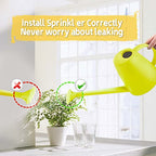 Watering Can for Indoor Plants, Small Watering Cans for House Plant Garden Flower, Long Spout Water Can for Outdoor Watering Plants 1.8L 1/2 Gallon