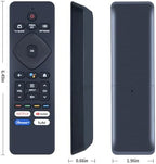 PZL New Voice RF439A-V06 RF439AV06 URMT26CND001 Replacement Remote Control for Philips LED 4K Android Smart TV 43PFL5766/F7D 55PFL5766/F7D 55PFL5766/F7E 65PFL5766/F7D 50PFL5766/F7D 55PUL7472/F7