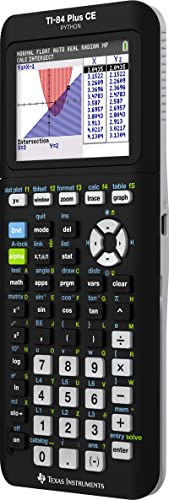 Texas Instruments TI-84 Plus CE Color Graphing Calculator, Black