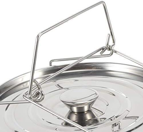 Stackable Stainless Steel Insert Pans - 6QT Instant Pot Accessories, 3 Tier Handle, Pot, Steamer, Pressure Cooker Cookware