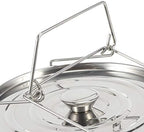 Stackable Stainless Steel Insert Pans - 6QT Instant Pot Accessories, 3 Tier Handle, Pot, Steamer, Pressure Cooker Cookware