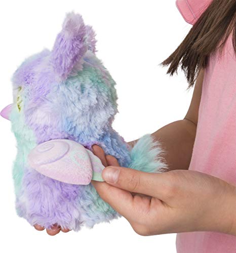 Hatchimals Mystery, Hatch 1 of 4 Fluffy Interactive Mystery Characters from Cloud Cove (Styles May Vary), Multicolor