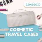 Travel Carrying Case for Hair Dryer Shark Flexstyle Dyson Airwrap Brush Hair Accessories Tools Storage Bag for Revlon Hairdryer Styler Organizer (Camel)