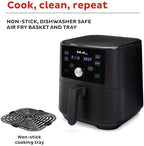 Instant Pot Vortex 6QT XL Air Fryer, 4-in-1 Functions that Crisps, Roasts, Reheats, Bakes for Quick Easy Meals, 100+ In-App Recipes, is Dishwasher-Safe, from the Makers of Instant Pot, Black