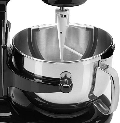 Flex Edge Beater Accessories and Attachments for KitchenAid 6 Quart Bowl-Lift Stand Mixer, Pastry Paddle Attachment for Kitchenaid, Dishwasher Safe, White