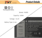 ZTHY 63Wh RJ40G Laptop Battery Replacement for Dell Latitude 14 5420 Latitude 15 5520 Precision 15 3560 Series P137G P137G001 P104F P104F001 P104F002 075X16 01K2CF WY9DX 0WK3F1 0M3KCN 005R42 15.2V
