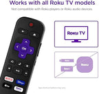 Roku Remote (Official Manufacturer Product) | TV Remote Control with TV Controls, Simple Setup, & Pre-Set App Shortcuts - Replacement Remote Compatible with Roku TV Models ONLY (Not Roku Players)