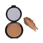 Elizabeth Mott Whatup Beaches Bronzer Face Powder Contour Kit - Vegan and Cruelty Free Facial Compact Bronzing Powder for Contouring and Sun Kissed Makeup Finish - Matte shade (10 g)
