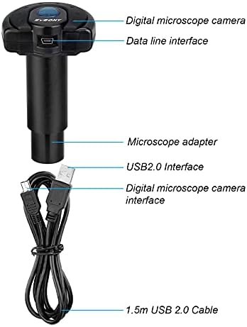 SVBONY SV189 Microscope Digital Camera, 1.3 Million Pixel USB2.0 Microscope Accessories, Suitable for Microscope Color Photography and Video