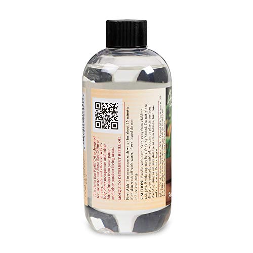 Scent Shop 90602 Skeeter Screen Patio Egg Mosquito Deterrent Refill Oil, 8 Ounces, 8 Fl Oz (Pack of 1)